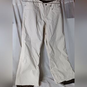 Burton Off-White Snow Pants